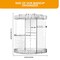 Makeup Organizer 360 Degree Rotating 7 Adjustable Layers Large Capacity Cosmetic Organizer Transparent Make Up Organizers and Storage
